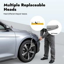 Load image into Gallery viewer, Stainless Steel Panel On Autobody Dent Puller Prying Tool Kit, Car Fender Dent Removal Tools Angle Adjustable, Dent Repair Kit with Storage Bag, PDR Dent Prying Tool Kit
