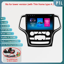 Load image into Gallery viewer, Hizpo 10.1 Wireless Carplay 4G 2Din Android 13 Car Multimedia Player Radio For 2014-2022 Jeep Grand Cherokee WK2 Video Player Autoradio GPS DSP
