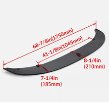 Load image into Gallery viewer, Gloss Black Front Bumper Lower Spoiler Diffuser Splitter For 2011-2016 BMW F10 5 Series M Sport
