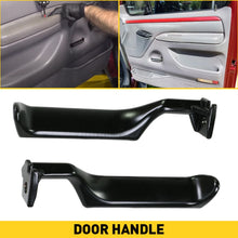 Load image into Gallery viewer, 2pcs Left+Right Black Interior Door Handles Front Or Rear Panel Pull Handle For Ford Bronco F150 F250 F350 F53 F59 F800 Truck 1987-1998
