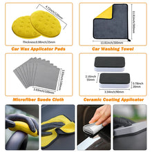 Load image into Gallery viewer, 28pcs Car Detailing Cleaning Drill Brush Kit Brush Set For Cleaning Wheels Interior Exterior Leather Dashboard Air Vents Nano Coating

