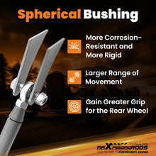 Load image into Gallery viewer, Weld-On Parallel 4 Link Suspension Kit 24" Steel Bars For Hot Rod Lowrider Rat Rod Truck Classic
