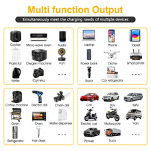 Load image into Gallery viewer, 16000W Car Power Inverter DC 12V to AC 110V Pure Sine Wave Solar Converter Portable with LCD Display
