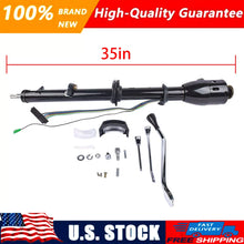 Load image into Gallery viewer, New 35&quot; Inch Black Tilt Automatic Steering Column For 1967-1972 CHEVY C10 GMC Truck AP02
