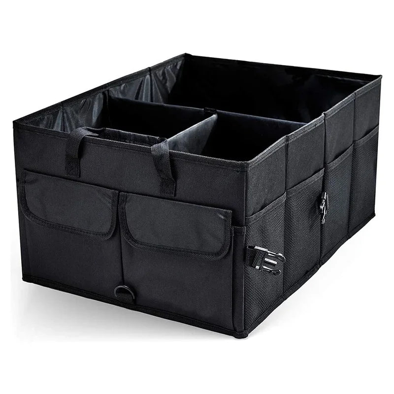 Big Capacity Car Storage Box Car Trunk Organizer Super Durable Collapsible Cargo Storage Tool Trunk Box 56x40x26cm