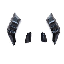 Load image into Gallery viewer, 4pcs Gloss Black Mugen Style Rear Bumper Lower Diffser Splitter For 2016-2020 Honda Civic FK7 JDM Modification Mugen Body Kit Rear Wrap Angle Rear Type R Spoiler
