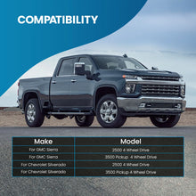 Load image into Gallery viewer, Rear Suspension Air Spring Helper Kit For 2020-2025 Chevy Silverado 2500HD/3500HD 4WD / GMC Sierra 2500HD 3500HD 4WD Pickup Fit For Puck-style 5th Wheel And Gooseneck Hitch Mounts
