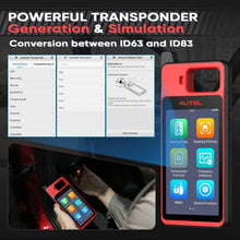 Load image into Gallery viewer, 2pcs Autel MaxiIM KM100 Key Fob Programming Immobilizer Tool Autel IKEY for 60s Key Generation OBD IMMO Key Learning on 99% Car
