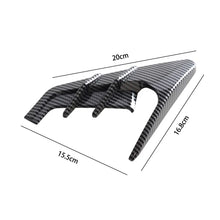 Load image into Gallery viewer, 2pcs Carbon Fiber Car Fender Side Camera Flanks Covers Spoiler Canards Decorative Protector Guards Dustproof DIY Kit For Tesla Model 3 Y
