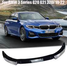 Load image into Gallery viewer, Gloss Black Front Bumper Lower Spoiler Diffuser Splitters For 2019-2022 BMW 3 Series G20 G21 320i
