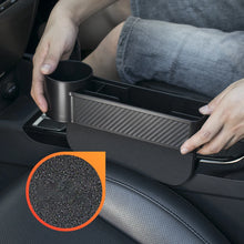 Load image into Gallery viewer, Car Seat Gap Filler Cup Holder Wallet Phone Cigarette Slit Pocket Seat Gap Slit Pocket Organizer Car Interior Accessories
