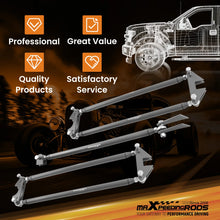 Load image into Gallery viewer, Weld-On Parallel 4 Link Suspension Kit 24" Steel Bars For Hot Rod Lowrider Rat Rod Truck Classic
