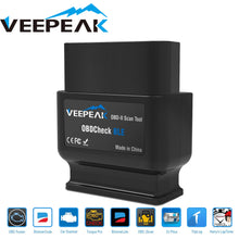 Load image into Gallery viewer, Veepeak OBDCheck BLE OBD2 Bluetooth Scanner Auto OBD II Diagnostic Scan Tool for iOS &amp; Android, BT4.0 Car Check Engine
