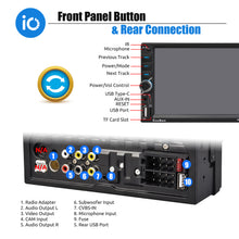Load image into Gallery viewer, Universal Car Touch Screen 2 Din 7 Inch Wireless Apple Carplay Android Auto Car Stereo Radio AUX FM Bluetooth USB TF Link
